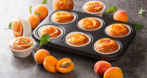 Marillen-Joghurt-Muffins – saftig, fruchtig...